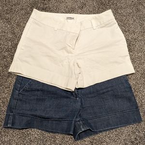 2 women shorts